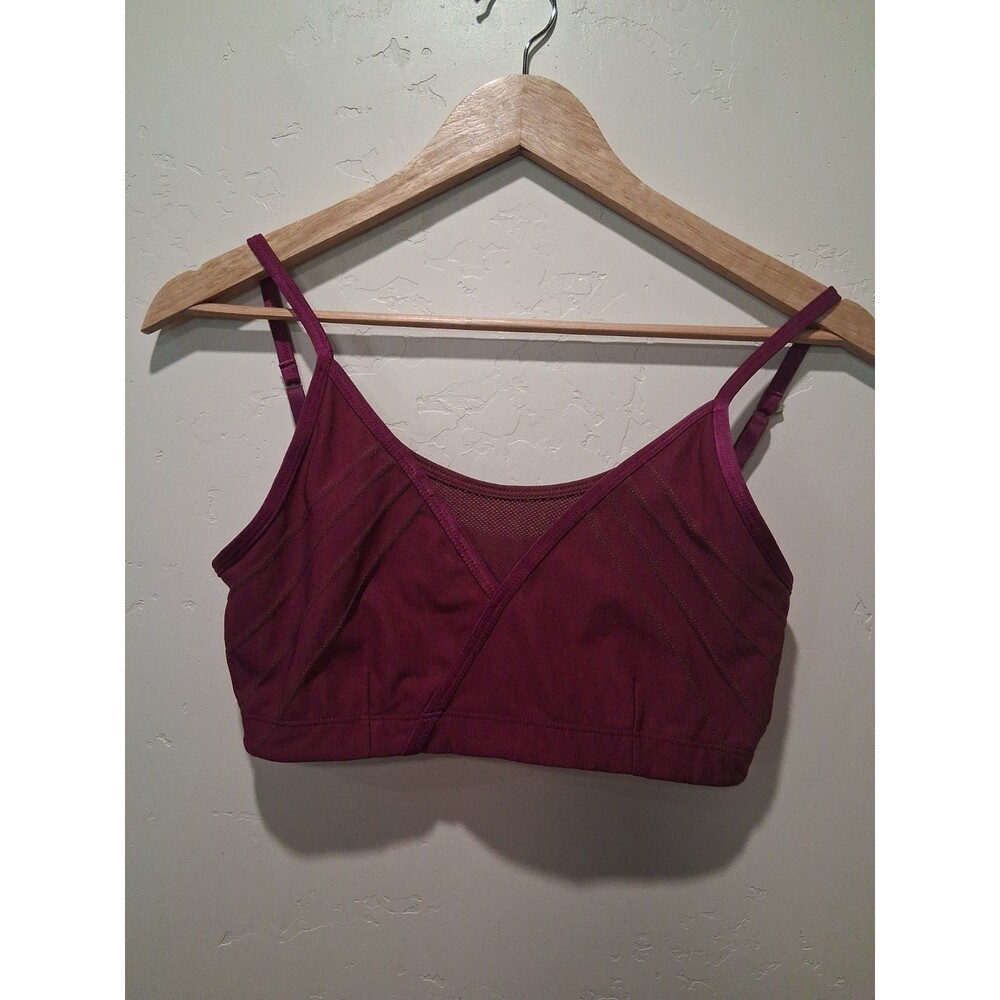 Nike Women's Size S Sports Bra Mesh Adjustable Straps Stitching Detail
